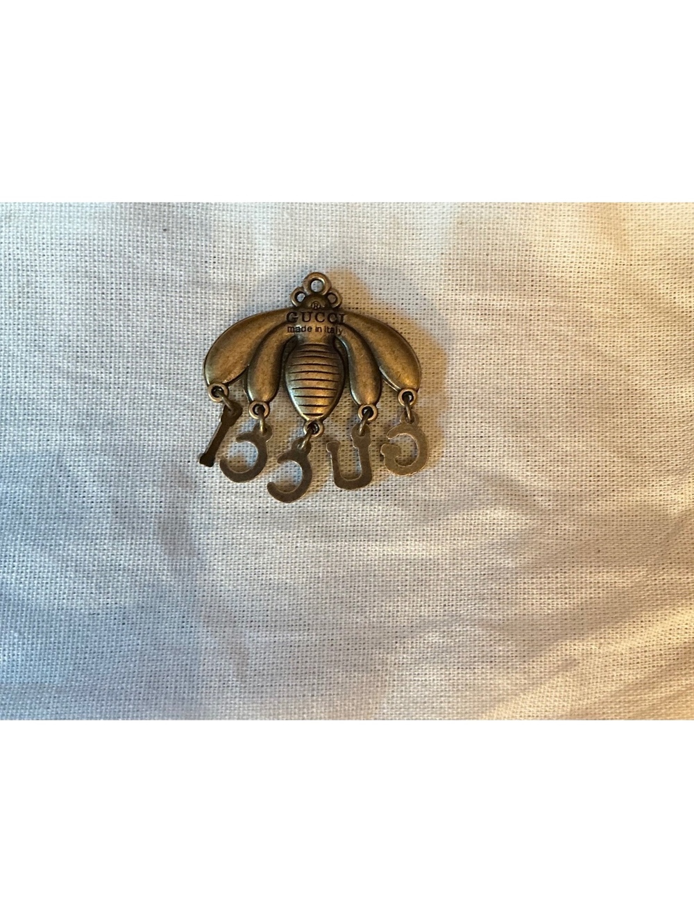 Gucci Bee Zipper Pull Charm - Gem